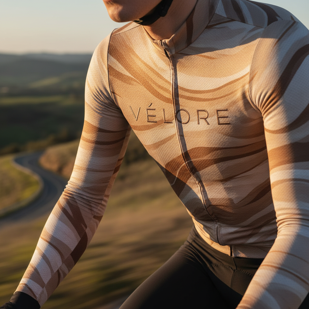 VÉLORE jersey close-up - square